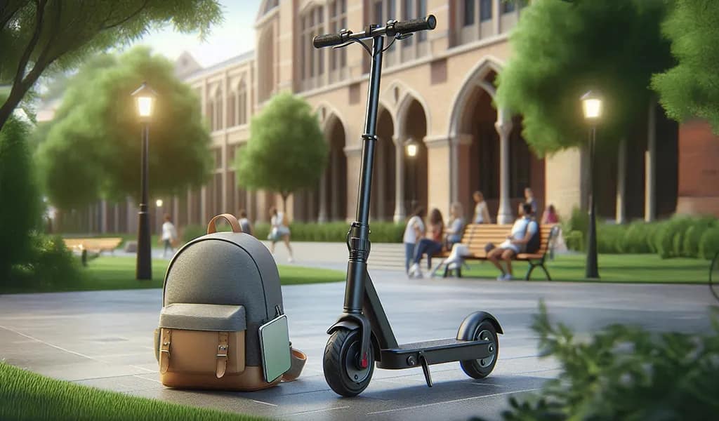 electric scooter accessories for students on campus