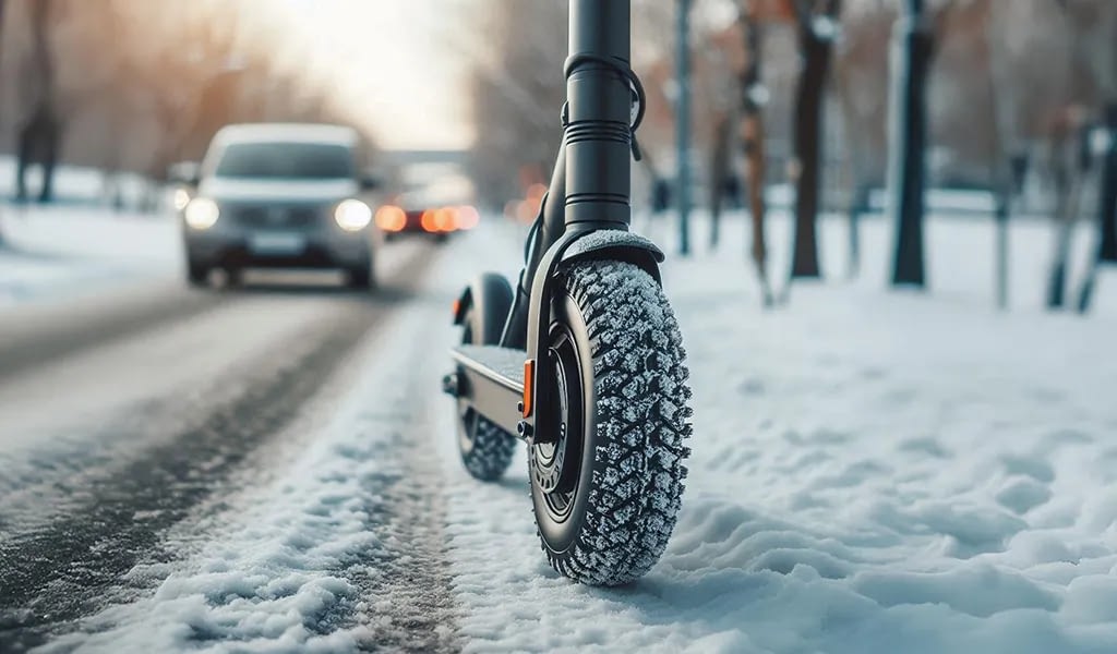 Winter Post-Ride Electric Scooter Maintenance and Care