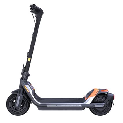 A full side view of the Segway performance scooter Ninebot P65